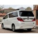 2014 WHITE Toyota Alphard WARRANTED MILE,18M WARRANTY,TWIN SUNROOF 2.4 5dr